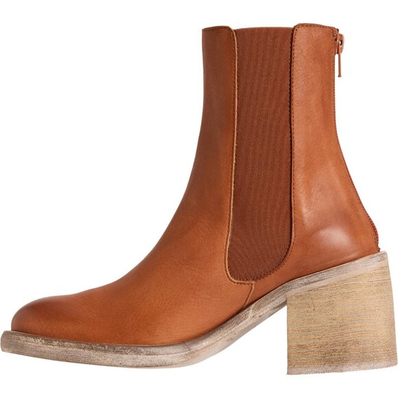 NEW Free People Made in Spain Essential Chelsea Boots Leather For Women 1125 6s3 - Picture 5 of 11
